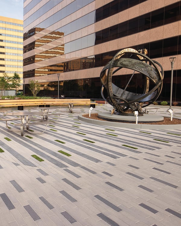 Defining for Interlocking Concrete and Permeable Pavers